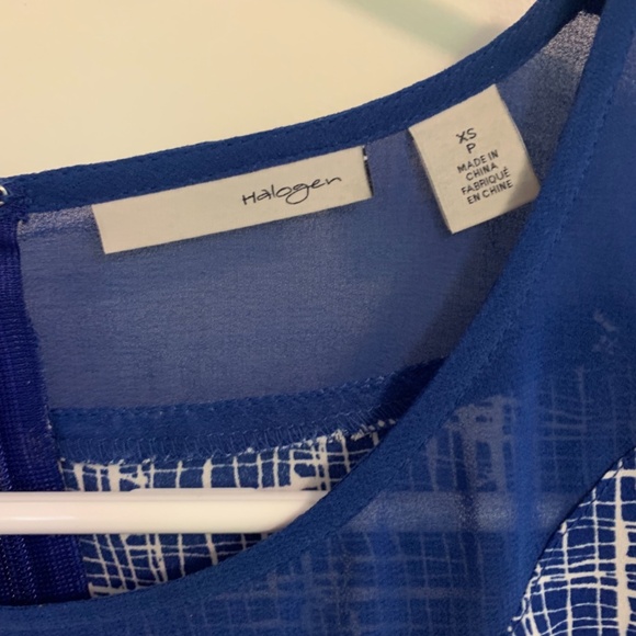 Halogen XSP blouse - blue/white - Picture 2 of 4